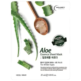 Mặt nạ tinh chất Lô hội thiên nhiên Holikey Aloe Essence Sheet Mask 25ml